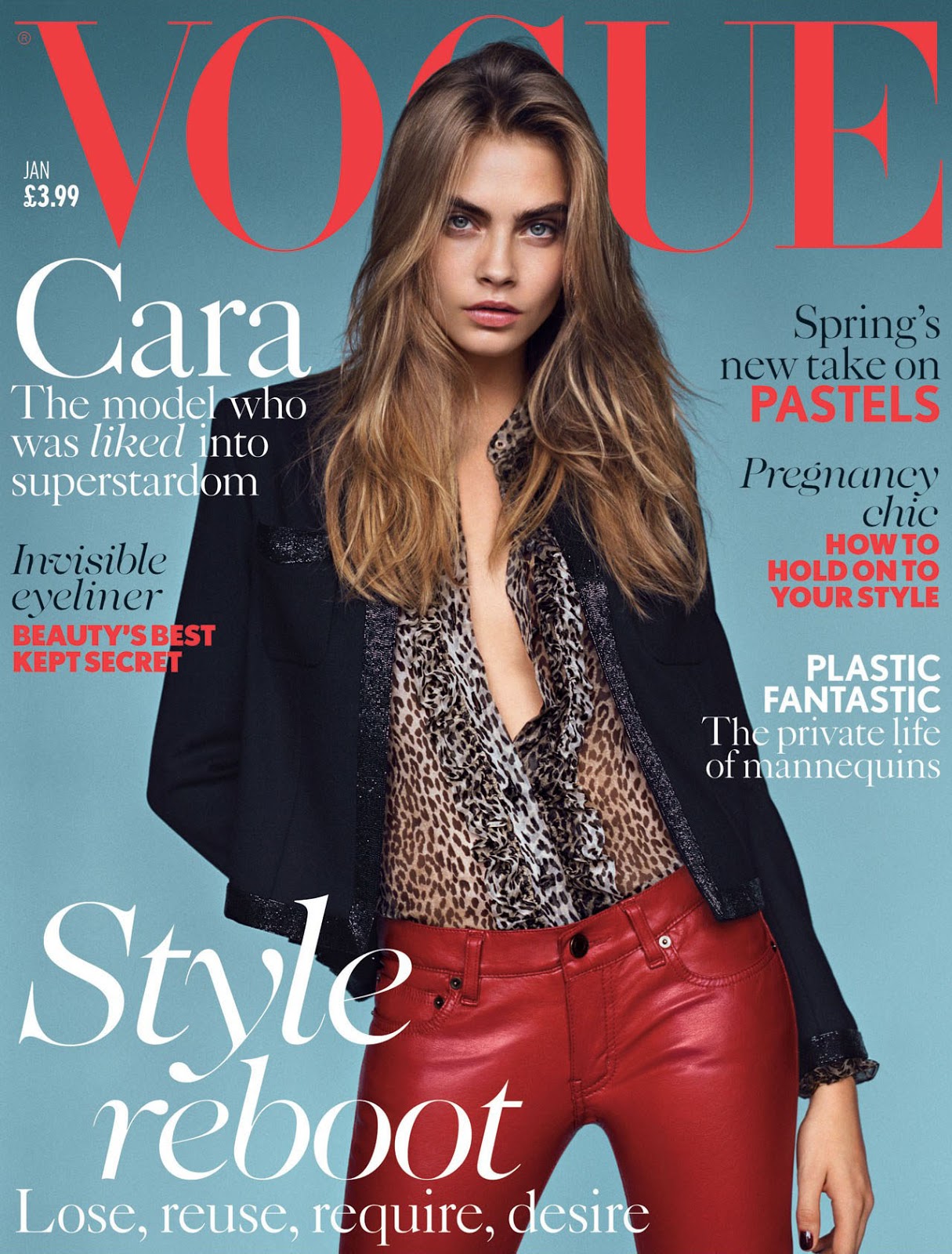 Girl power - Vogue, Wielka Brytania, styczeń 2014